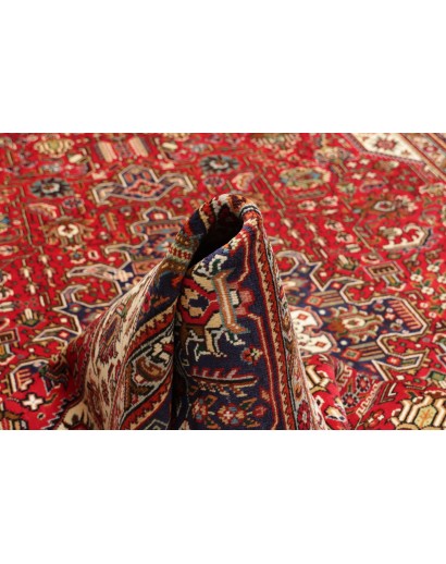 Tappeto Tabriz Persia marrone rosso 200x300