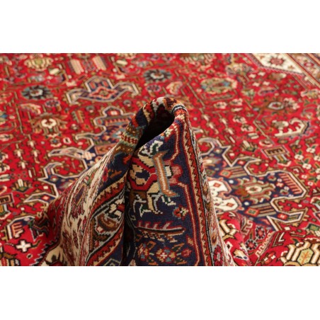 Tappeto Tabriz Persia marrone rosso 200x300