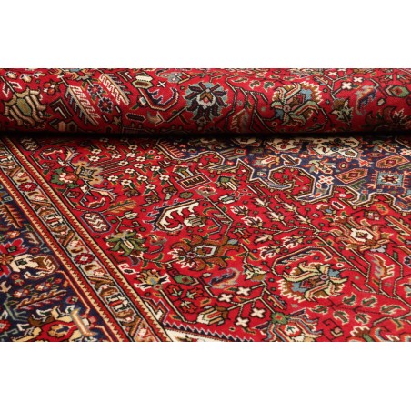 Tappeto Tabriz Persia marrone rosso 200x300