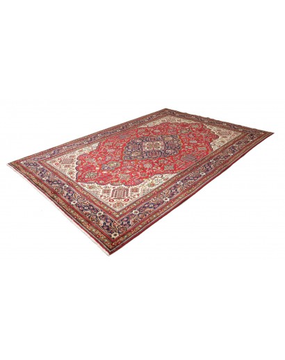 Tappeto Tabriz Persia marrone grigio 202x300