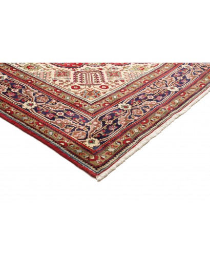 Tappeto Tabriz Persia marrone grigio 202x300