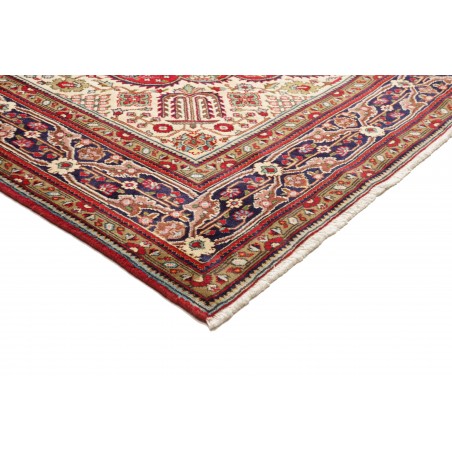 Tappeto Tabriz Persia marrone grigio 202x300