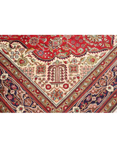 Tappeto Tabriz Persia marrone grigio 202x300