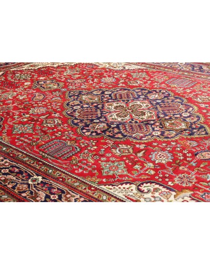 Tappeto Tabriz Persia marrone grigio 202x300