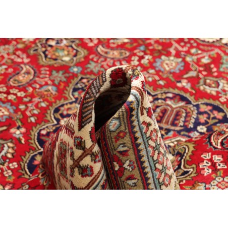 Tappeto Tabriz Persia marrone grigio 202x300