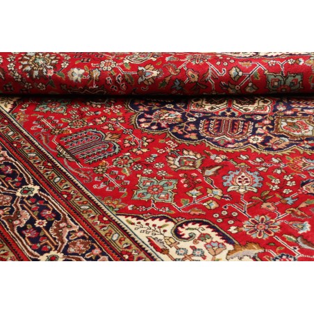 Tappeto Tabriz Persia marrone grigio 202x300