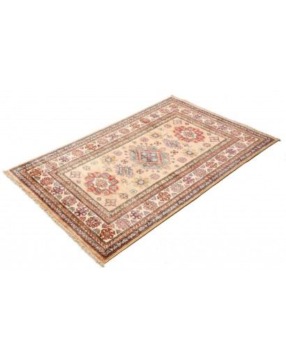 Tappeto Kazak Fine Pakistan marrone grigio 95x148