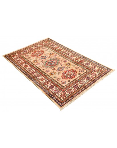 Tappeto Kazak Fine Pakistan marrone grigio 95x148