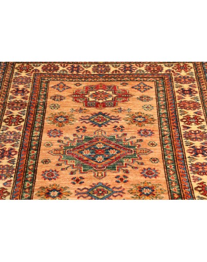 Tappeto Kazak Fine Pakistan marrone grigio 95x148