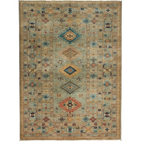 Tappeto Kazak Fine Pakistan bianco 172x234
