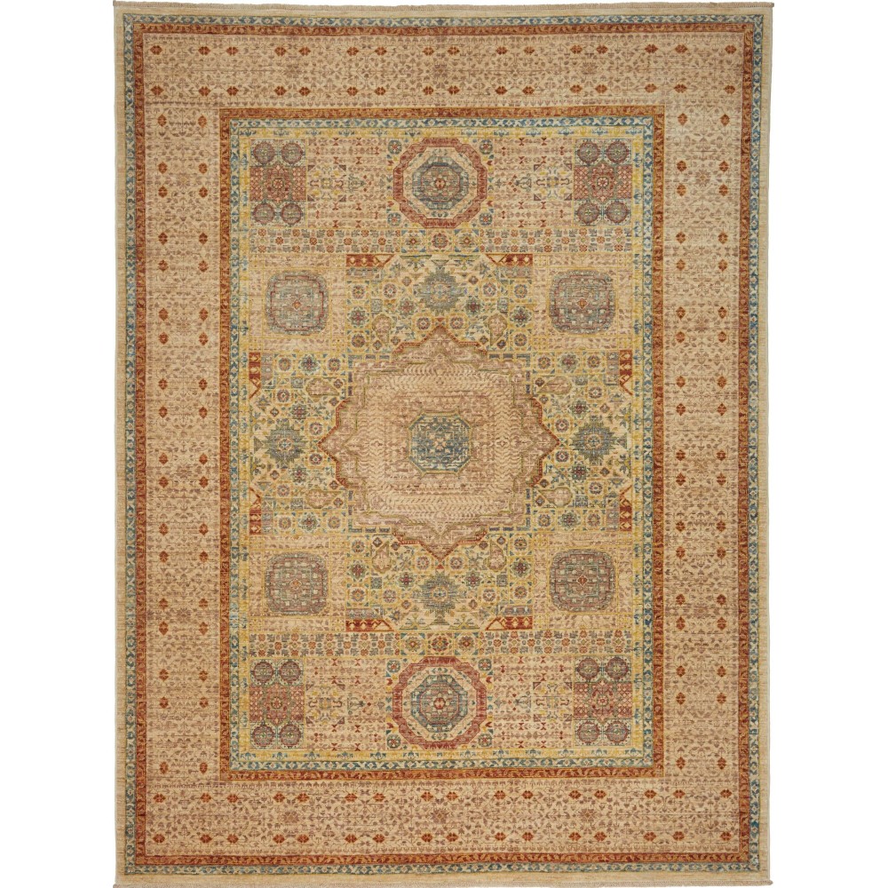 Tappeto Mamlouk Pakistan marrone 174x232 Tappeto Mamlouk Pakistan marrone 174x232