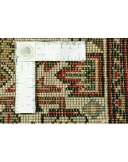 Tappeto Tabriz Persia marrone giallo 252x350