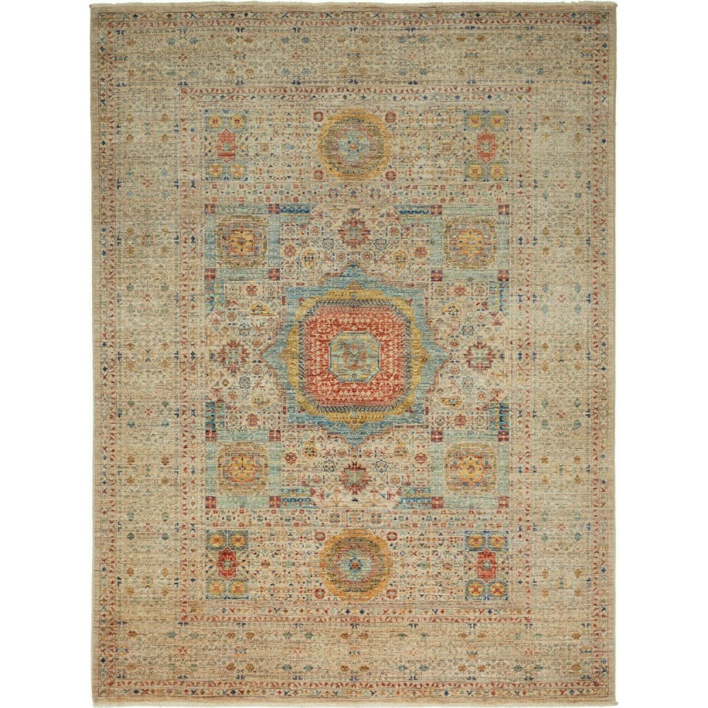 Tappeto Mamlouk Pakistan marrone 175x237 Tappeto Mamlouk Pakistan marrone 175x237
