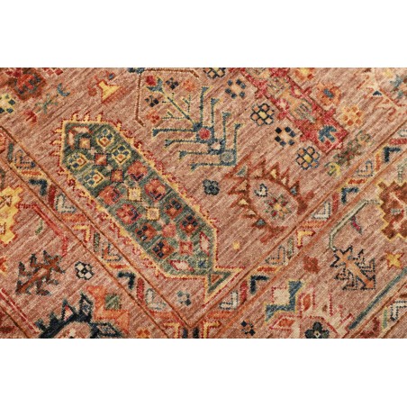 Tappeto Tribal Pakistan marrone grigio 123x188