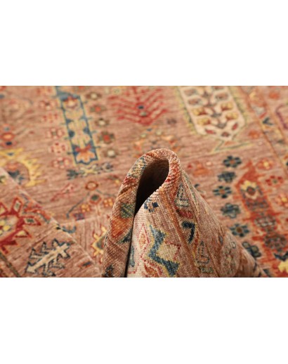 Tappeto Tribal Pakistan marrone grigio 123x188