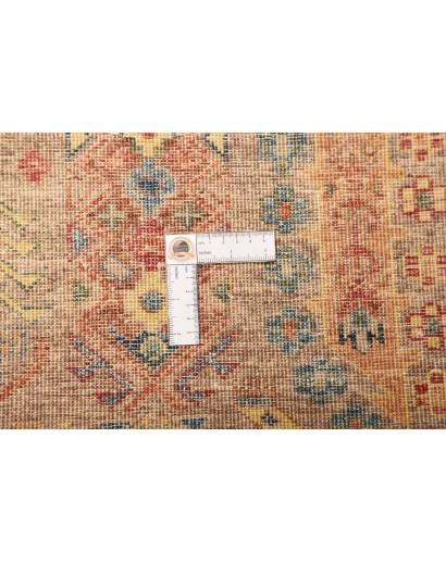 Tappeto Tribal Pakistan marrone grigio 123x188