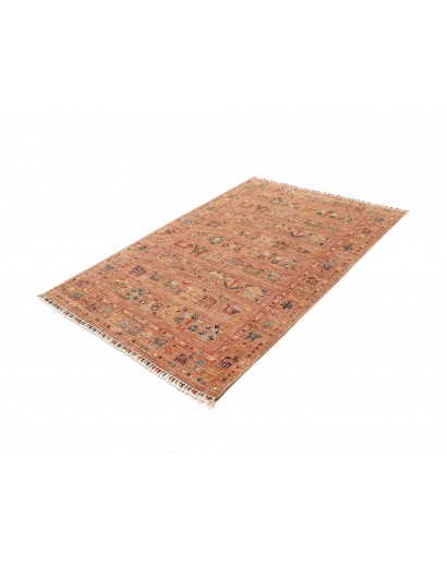 Tappeto Rubin Pakistan marrone grigio 123x180