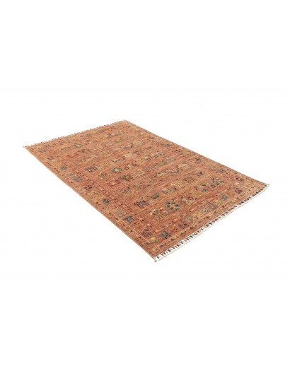 Tappeto Rubin Pakistan marrone grigio 123x180