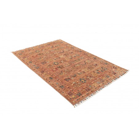Tappeto Rubin Pakistan marrone grigio 123x180