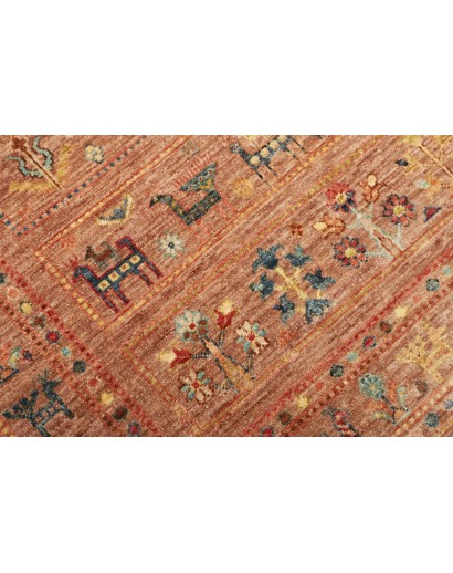 Tappeto Rubin Pakistan marrone grigio 123x180