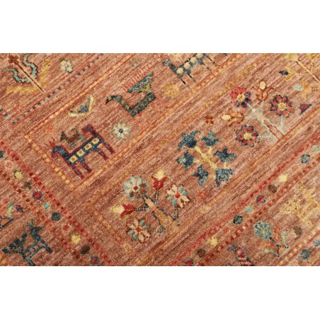 Tappeto Rubin Pakistan marrone grigio 123x180
