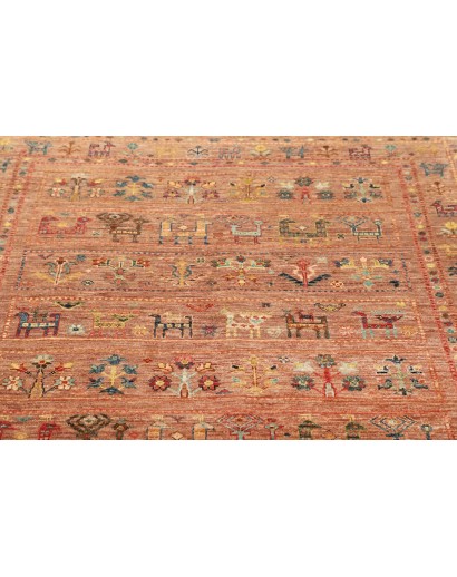 Tappeto Rubin Pakistan marrone grigio 123x180