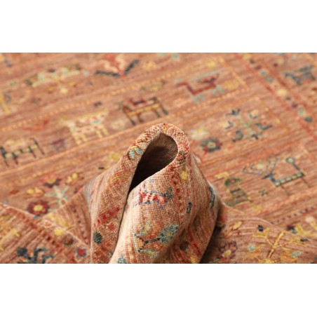 Tappeto Rubin Pakistan marrone grigio 123x180