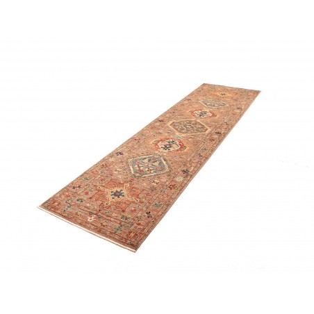 Tappeto Tribal Pakistan marrone grigio 80x295
