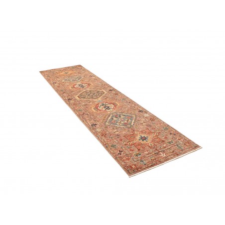 Tappeto Tribal Pakistan marrone grigio 80x295