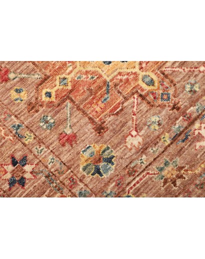 Tappeto Tribal Pakistan marrone grigio 80x295