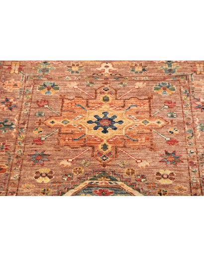Tappeto Tribal Pakistan marrone grigio 80x295