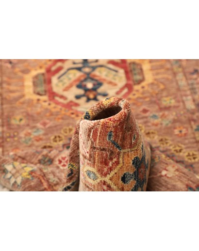 Tappeto Tribal Pakistan marrone grigio 80x295