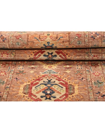Tappeto Tribal Pakistan marrone grigio 80x295