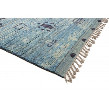 Tappeto Gabbeh Marrakech Pakistan grigio 246x352