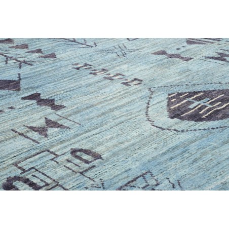 Tappeto Gabbeh Marrakech Pakistan grigio 246x352