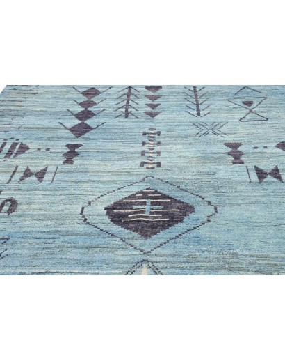 Tappeto Gabbeh Marrakech Pakistan grigio 246x352