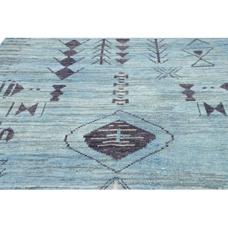 Tappeto Gabbeh Marrakech Pakistan grigio 246x352