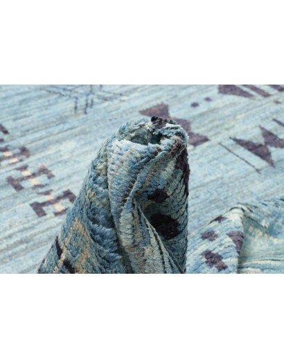 Tappeto Gabbeh Marrakech Pakistan grigio 246x352