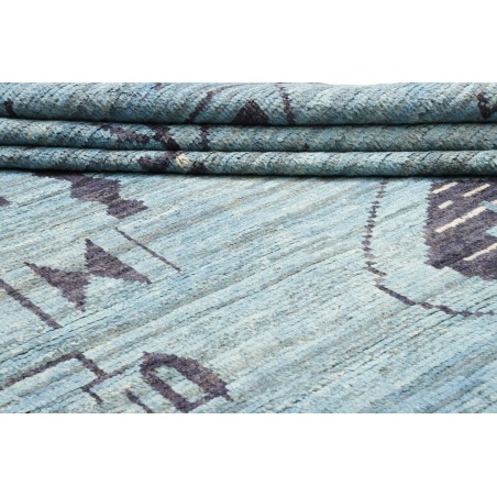 Tappeto Gabbeh Marrakech Pakistan grigio 246x352