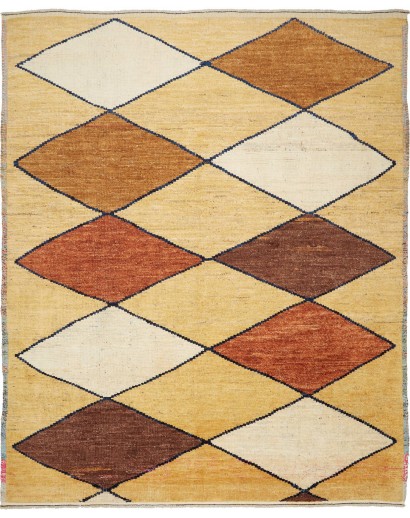 Tappeto Gabbeh Marrakech Pakistan marrone 250x302