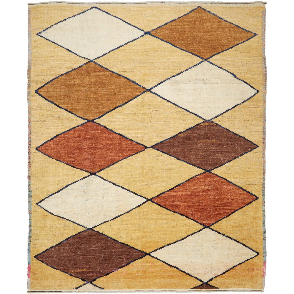 Tappeto Gabbeh Marrakech Pakistan marrone 250x302 Tappeto Gabbeh Marrakech Pakistan marrone 250x302
