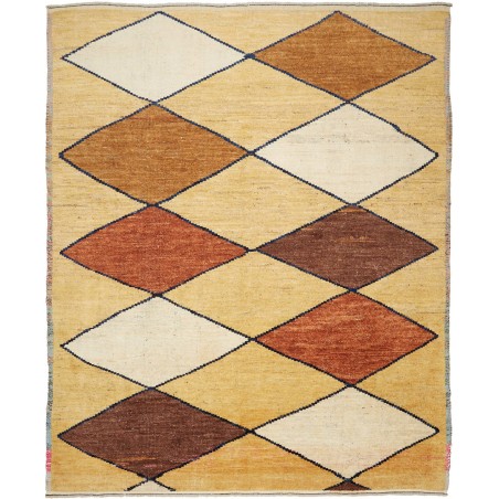 Tappeto Gabbeh Marrakech Pakistan marrone 250x302