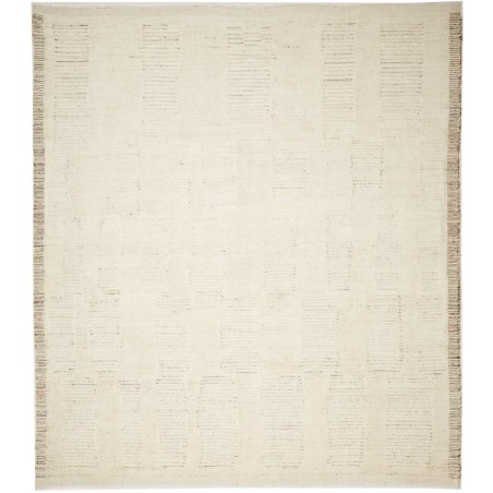 Tappeto Gabbeh Marrakech Pakistan bianco 260x296