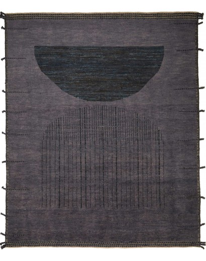 Tappeto Gabbeh Marrakech Pakistan grigio 254x300