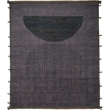 Tappeto Gabbeh Marrakech Pakistan grigio 254x300
