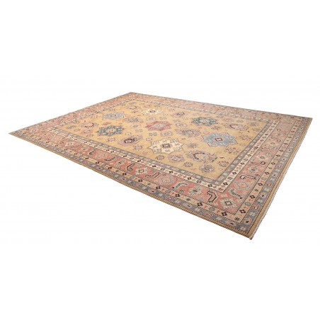 Tappeto Kazak Afghanistan marrone grigio 268x372