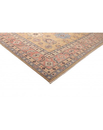 Tappeto Kazak Afghanistan marrone grigio 268x372
