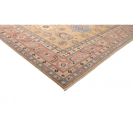 Tappeto Kazak Afghanistan marrone grigio 268x372