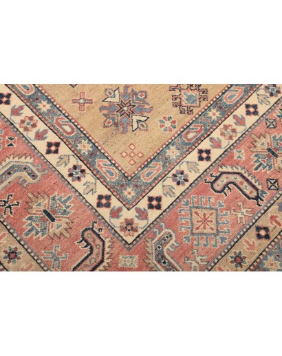 Tappeto Kazak Afghanistan marrone grigio 268x372