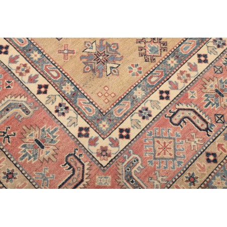 Tappeto Kazak Afghanistan marrone grigio 268x372